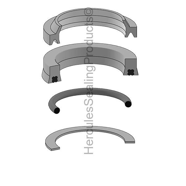Miller - After Market Parts Hydraulic Cylinder Repair Kit- RK-I-U-1-1.750 HV2-KR410-175 - main